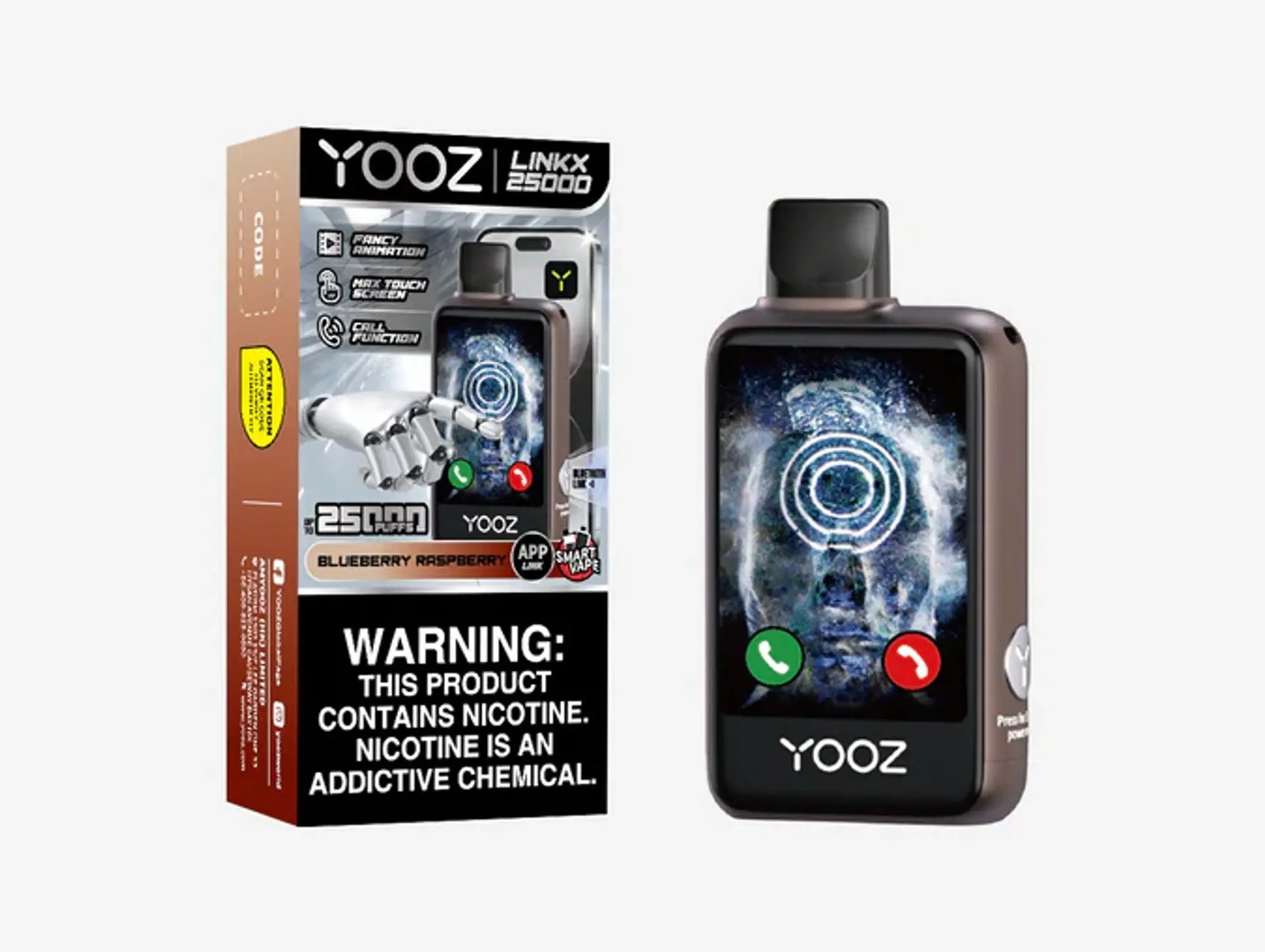 YOOZ LINKX 25K Disposable Vape 5% YOOZ LINKX 25K Disposable Vape 5%
