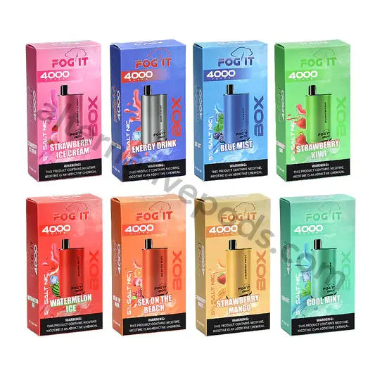 Fog it Box 4000 Puffs Disposable Vape: A Professional Take On The Vape