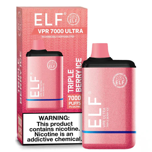 ELF VPR ULTRA 7000 PUFFS DISPOSABLE 7K 5% Review: A Flavor-Some Vaping Experience