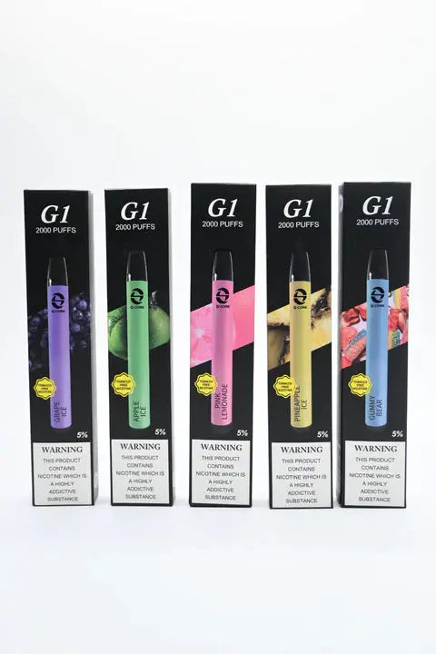 Enjoy the Ultimate in Convenience and Flavor with the G-CORE G1 Disposable Vape Pen