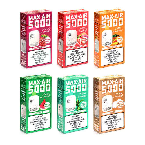 Hyppe Max Air 5000 Disposable Vape - Vaping with Style