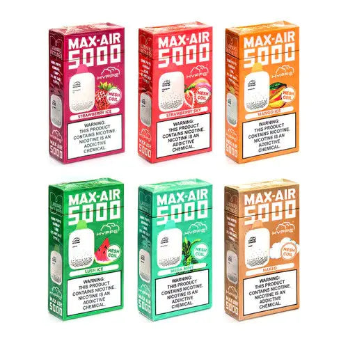 Hyppe-Max-Air-5000-Disposable-Vape-Vaping-with-Style Alternative pods | Online Vape & Smoke Shop