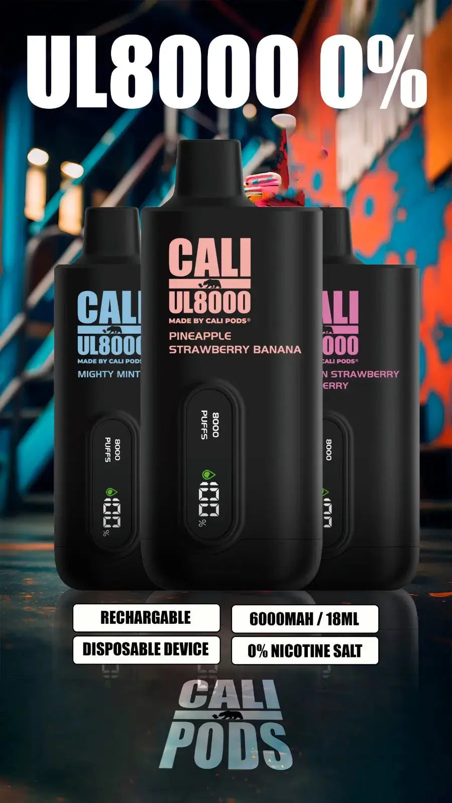 Cali-UL8000-0-Disposable-Flavor-Profiles Alternative pods | Online Vape & Smoke Shop