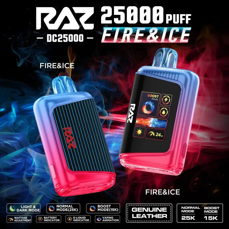 New-Fire-Ice-Raz-DC25000-A-Bold-Review Alternative pods | Online Vape & Smoke Shop