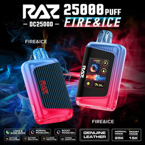 elf bar vape uk Fire and Ice Raz Flavor Review main image 1