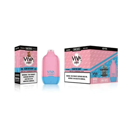 Viva G6000 Disposable: The Apex of Vaping Pleasure