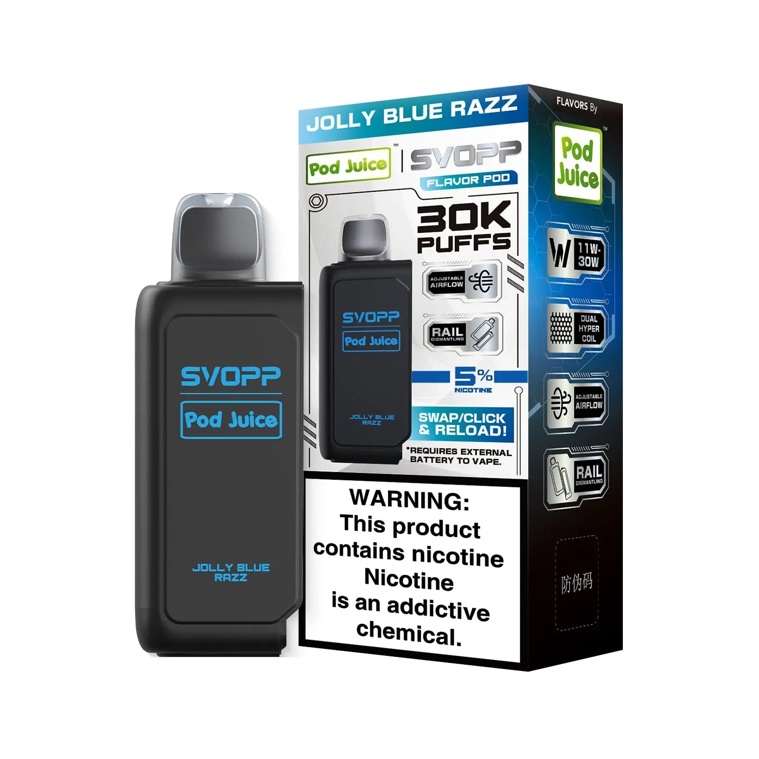 Pod Juice SVOPP 30K Disposable: Flavor Profiles Pod Juice SVOPP 30K Disposable: Flavor Profiles