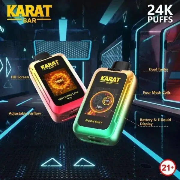 Karat-Bar-24K-Disposable-The-Epitome-of-Luxury-Vaping Alternative pods | Online Vape & Smoke Shop