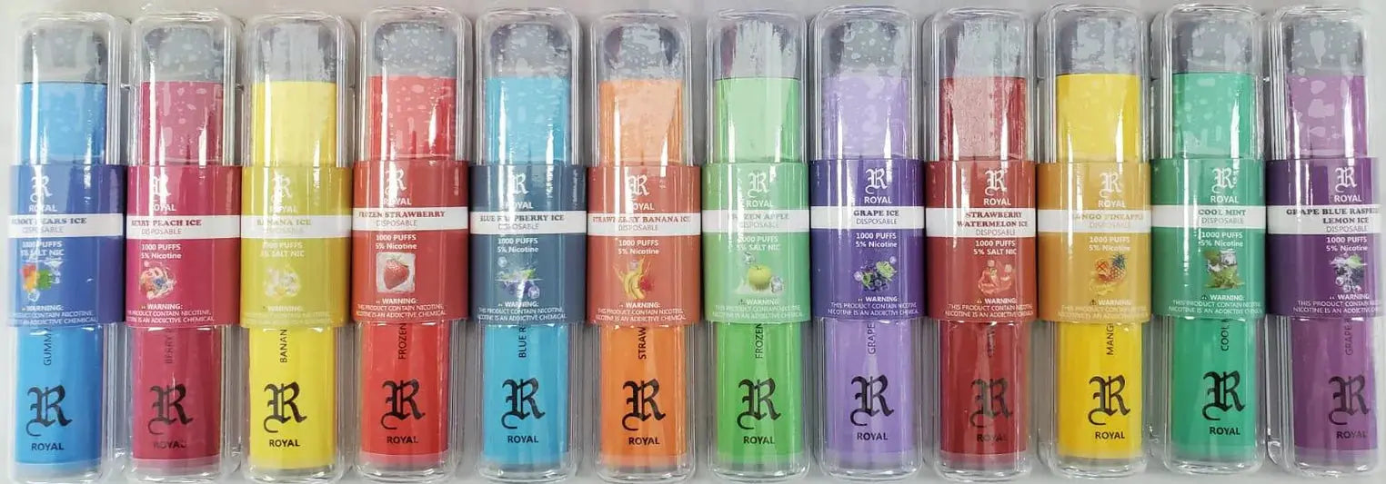 Royal 800 Puffs Prefilled Nicotine Salt Disposable Pod Device