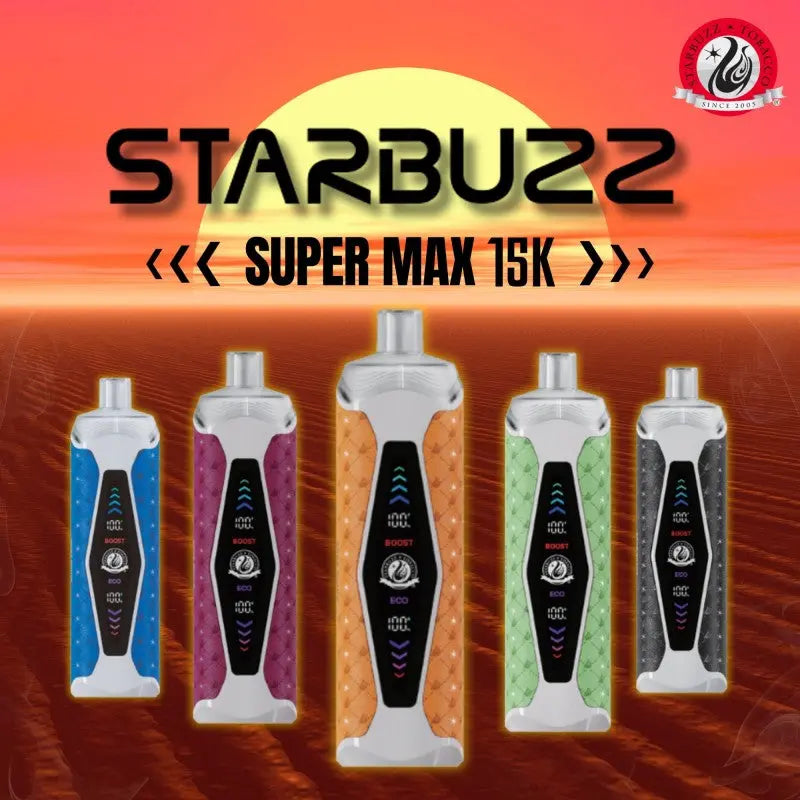Starbuzz Super Max 15K: Explore the Exciting Flavor Profiles