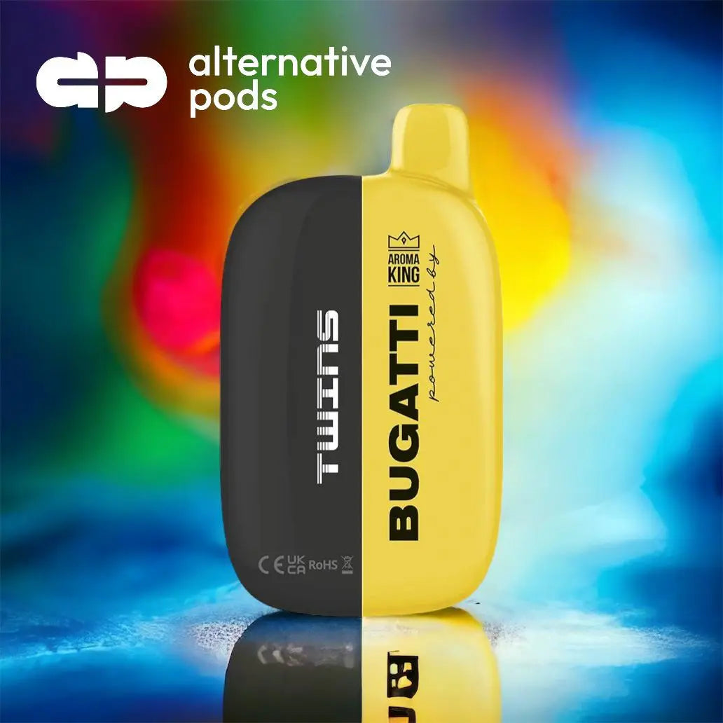 Aroma-King-Bugatti-Twins-5000-The-Disposable-Vape-That-Lasts-Longer-Than-Your-Relationships Alternative pods | Online Vape & Smoke Shop