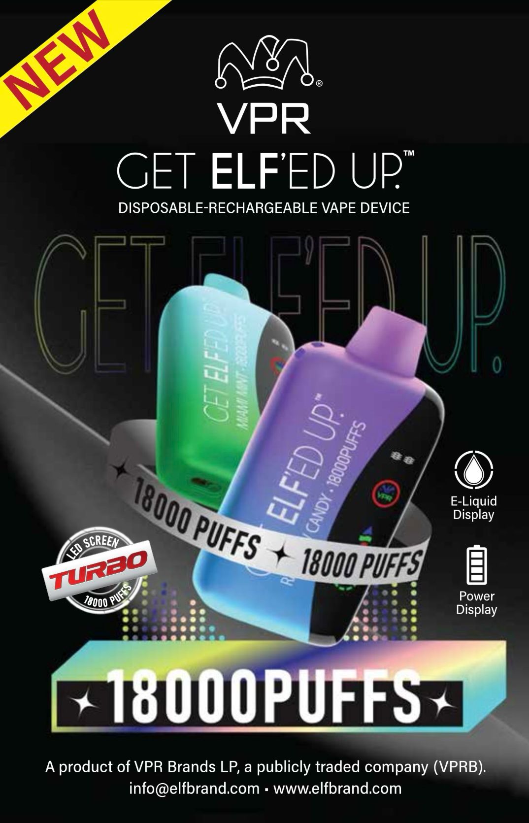 Unveiling the ELF'ED UP 18000 Disposable: The Ultimate Vaping Game Changer