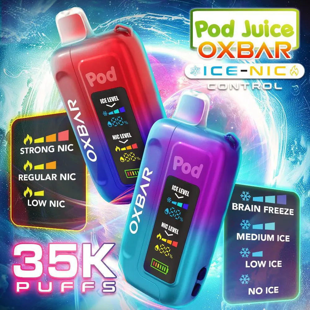 Pod-Juice-x-OXBAR-35K-Review Alternative pods | Online Vape & Smoke Shop