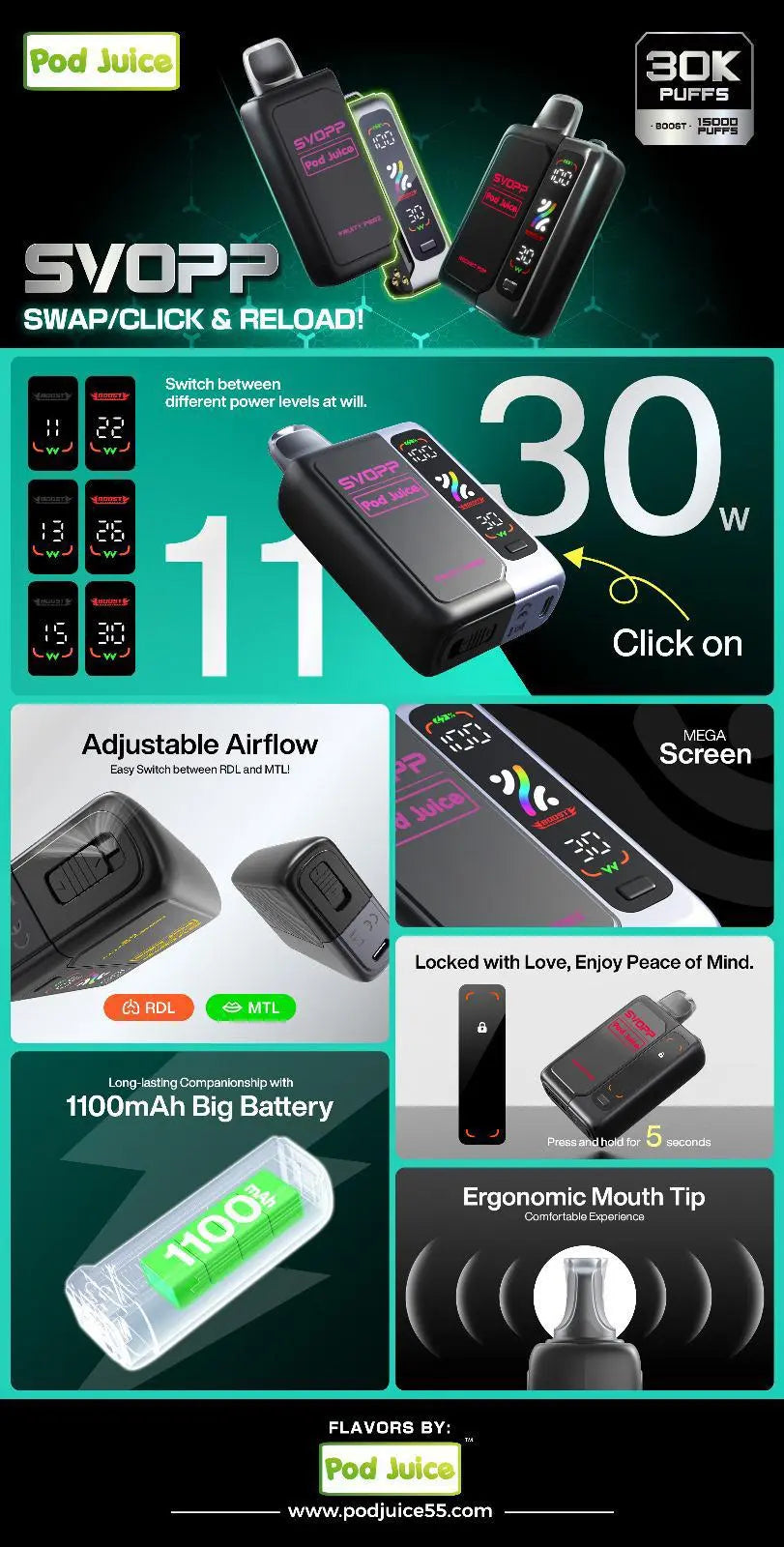 Pod Juice SVOPP 30K: The Ultimate Review Pod Juice SVOPP 30K: The Ultimate Review