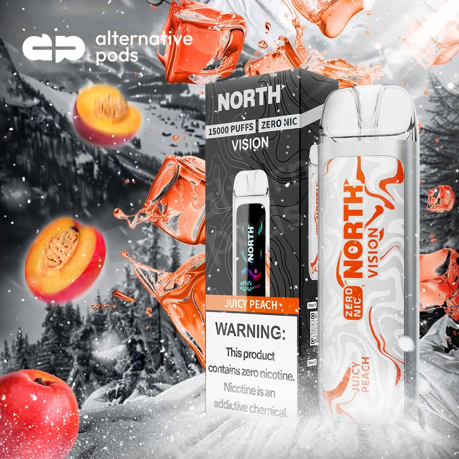 North-Vision-15K-Zero-Nicotine-Disposable-Everything-You-Need-to-Know Alternative pods | Online Vape & Smoke Shop