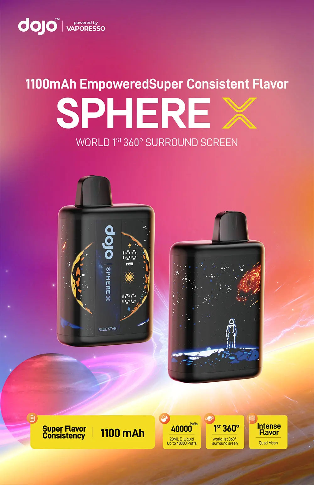 Dojo-Sphere-X-40K-Flavor-Profiles-for-Vaping-Enthusiasts Alternative pods | Online Vape & Smoke Shop