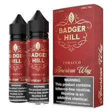 Badger Hill Reserve E-Liquid 120ML (2 x 60ml)