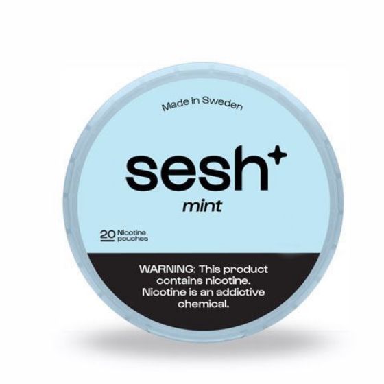 Sesh+ Nicotine Pouches - mint 
