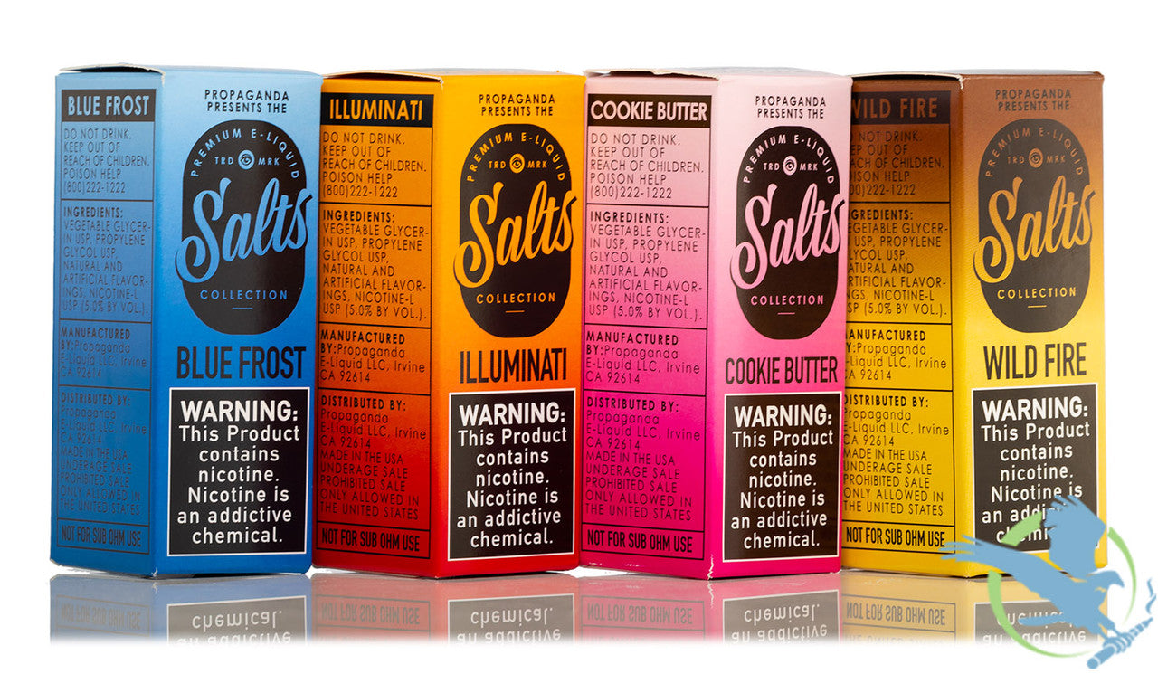 Salts Collection By Propaganda E-Liquid 30ML (2 x 15ML) - Online Vape Shop | Alternative pods | Affordable Vapor Store | Vape Disposables