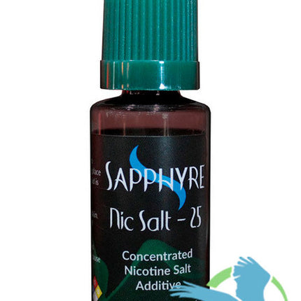 Sapphyre Salt Nic 25 Concentrated Solution Pre-Measured For 25MG In 15ML Mixing Bottle - Online Vape Shop | Alternative pods | Affordable Vapor Store | Vape Disposables