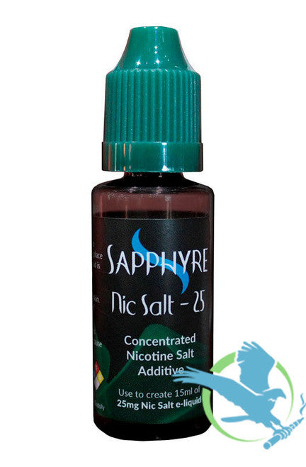Sapphyre Salt Nic 25 Concentrated Solution Pre-Measured For 25MG In 15ML Mixing Bottle - Online Vape Shop | Alternative pods | Affordable Vapor Store | Vape Disposables