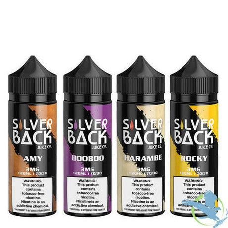 Silverback Juice Co. Synthetic E-Liquid 120ML - Online Vape Shop | Alternative pods | Affordable Vapor Store | Vape Disposables