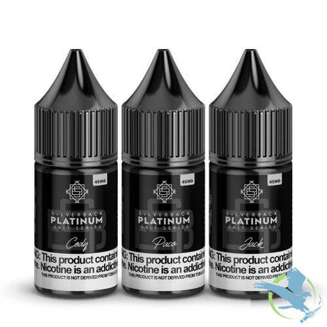 Silverback Platinum Series Synthetic Nicotine Salt E-Liquid 30ML - Online Vape Shop | Alternative pods | Affordable Vapor Store | Vape Disposables