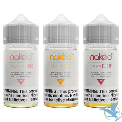 Naked100 Ice E-Liquid 60ML - Online Vape Shop | Alternative pods | Affordable Vapor Store | Vape Disposables