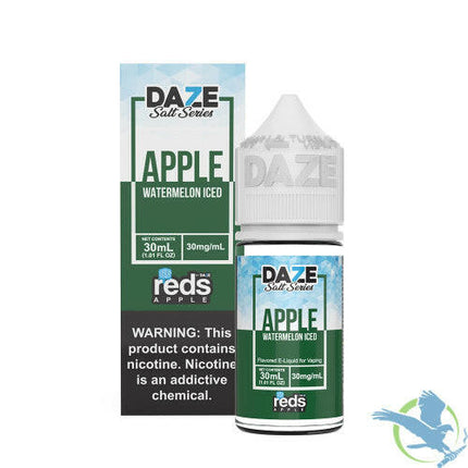 Reds Apple Salt Series Iced Tobacco Free Nicotine Salt E-Liquid By 7 Daze 30ML - Online Vape Shop | Alternative pods | Affordable Vapor Store | Vape Disposables