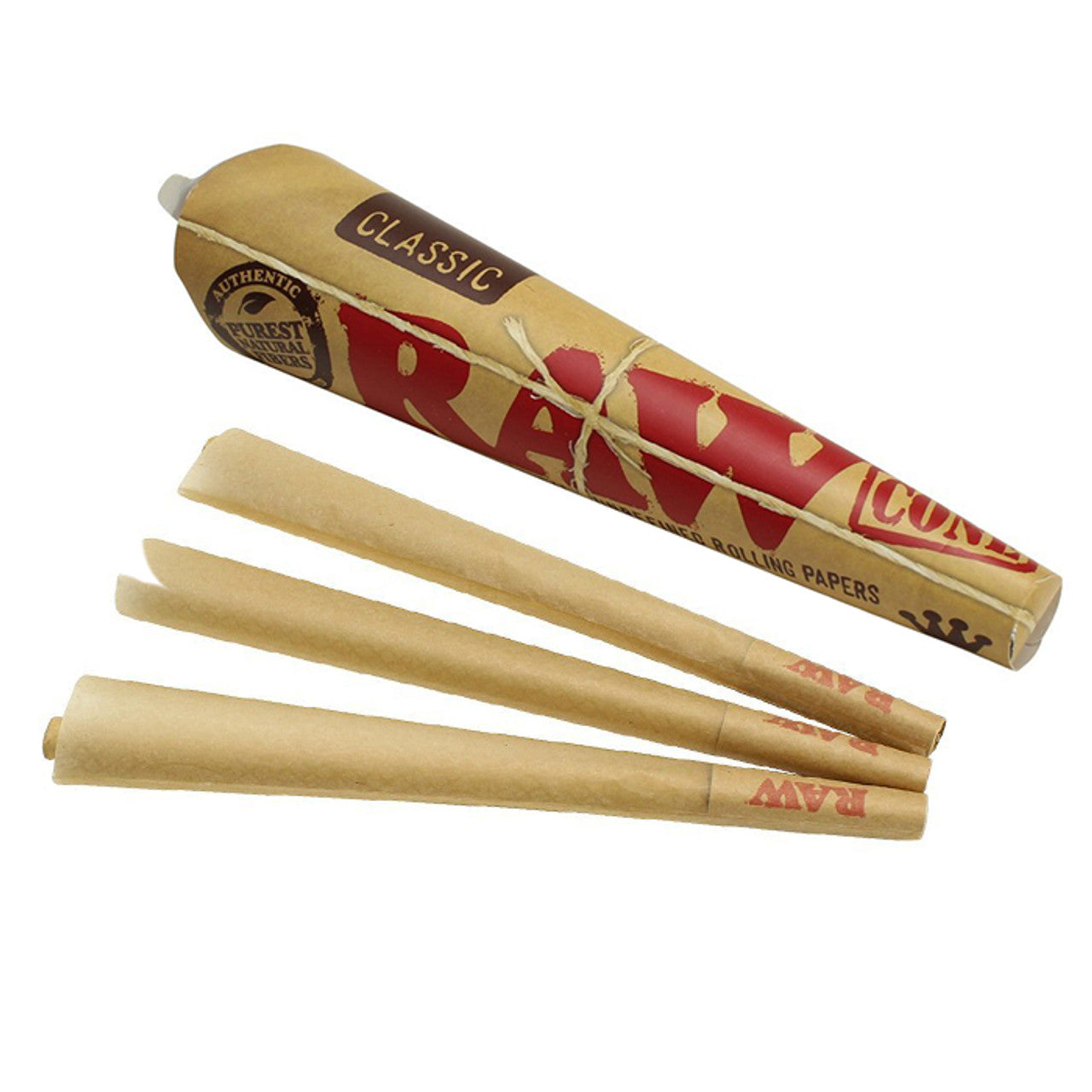RAW Classic Pre-Rolled Cone King Size (3ct)