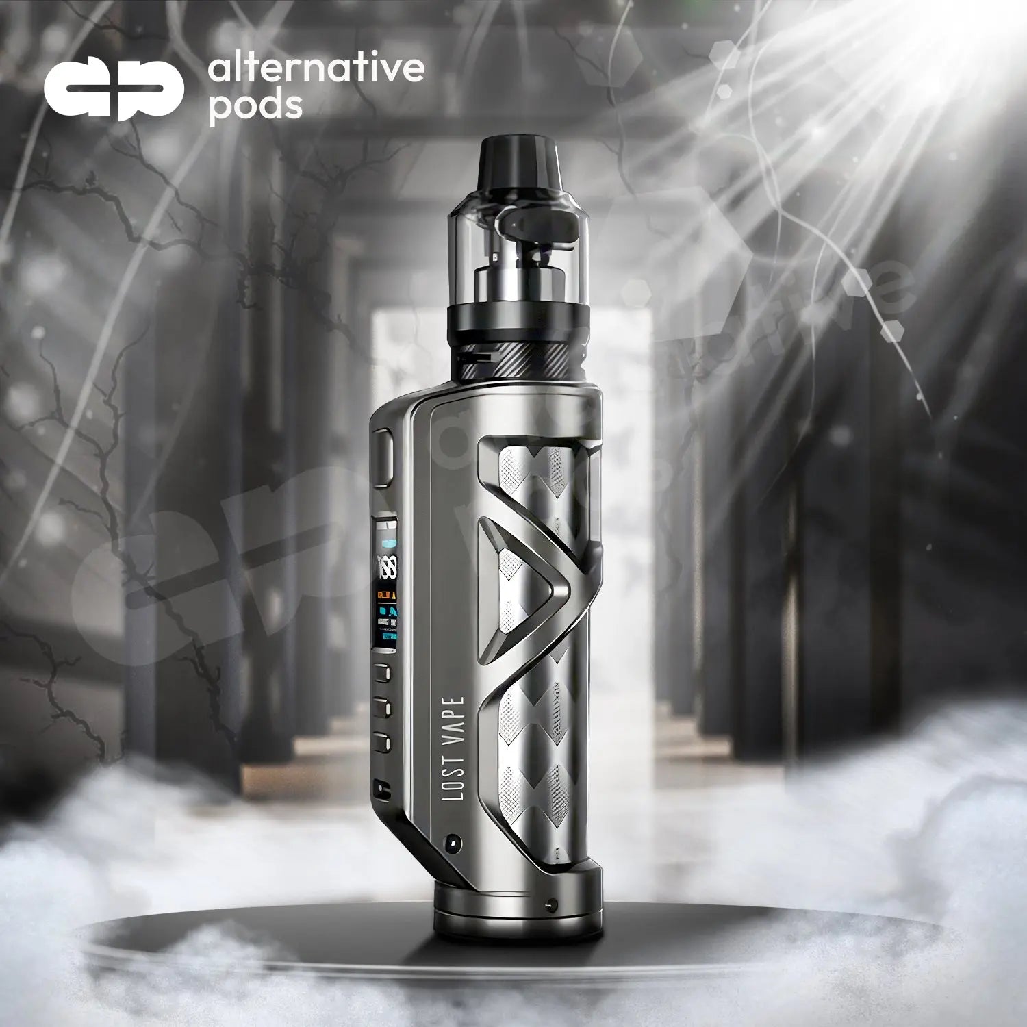 Lost Vape Quest Cyborg 100W 21700/20700/18650 Pod Mod Starter Kit - Alternative pods | Online Vape & Smoke Shop