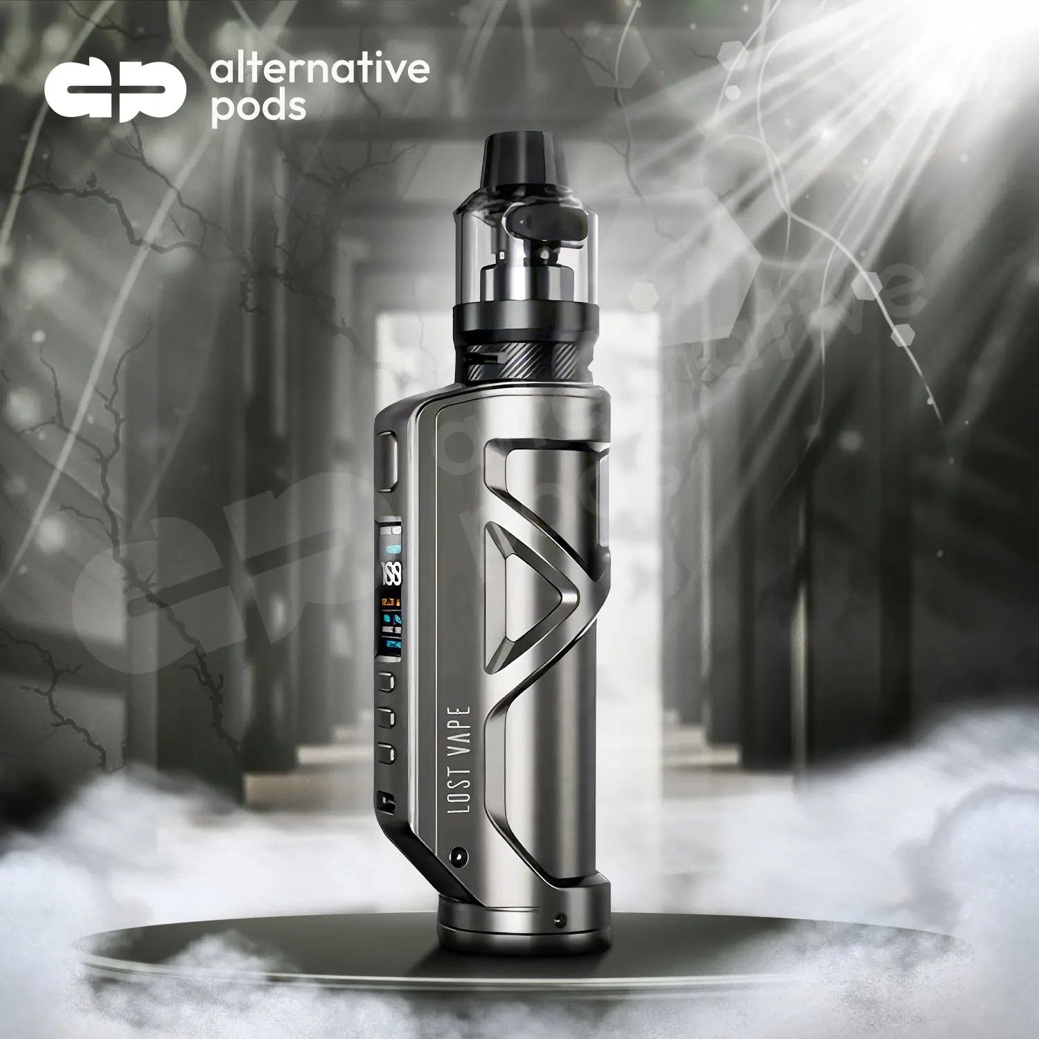 Lost Vape Quest Cyborg 100W 21700/20700/18650 Pod Mod Starter Kit - Alternative pods | Online Vape & Smoke Shop