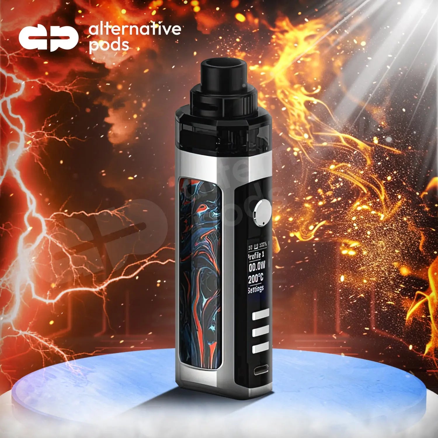 GeekVape Z100C DNA 100W 21700/18650 Pod System Starter Kit - Alternative pods | Online Vape & Smoke Shop