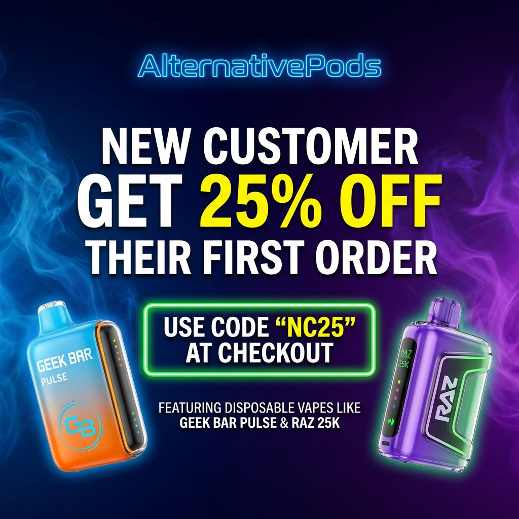ALTERNATIVE PODS #1 ONLINE VAPE SHOP