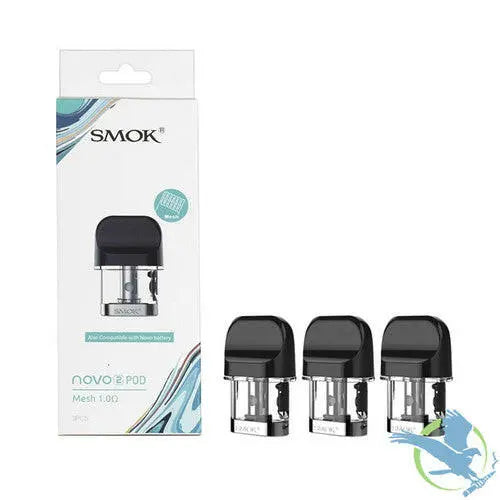 SMOK Novo 2 Refillable 1.8ML / 2ML Replacement Pods - Alternative pods | Online Vape & Smoke Shop