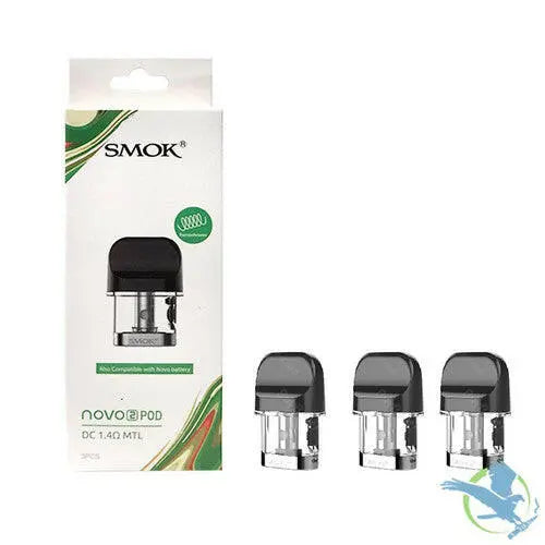 SMOK Novo 2 Refillable 1.8ML / 2ML Replacement Pods - Alternative pods | Online Vape & Smoke Shop