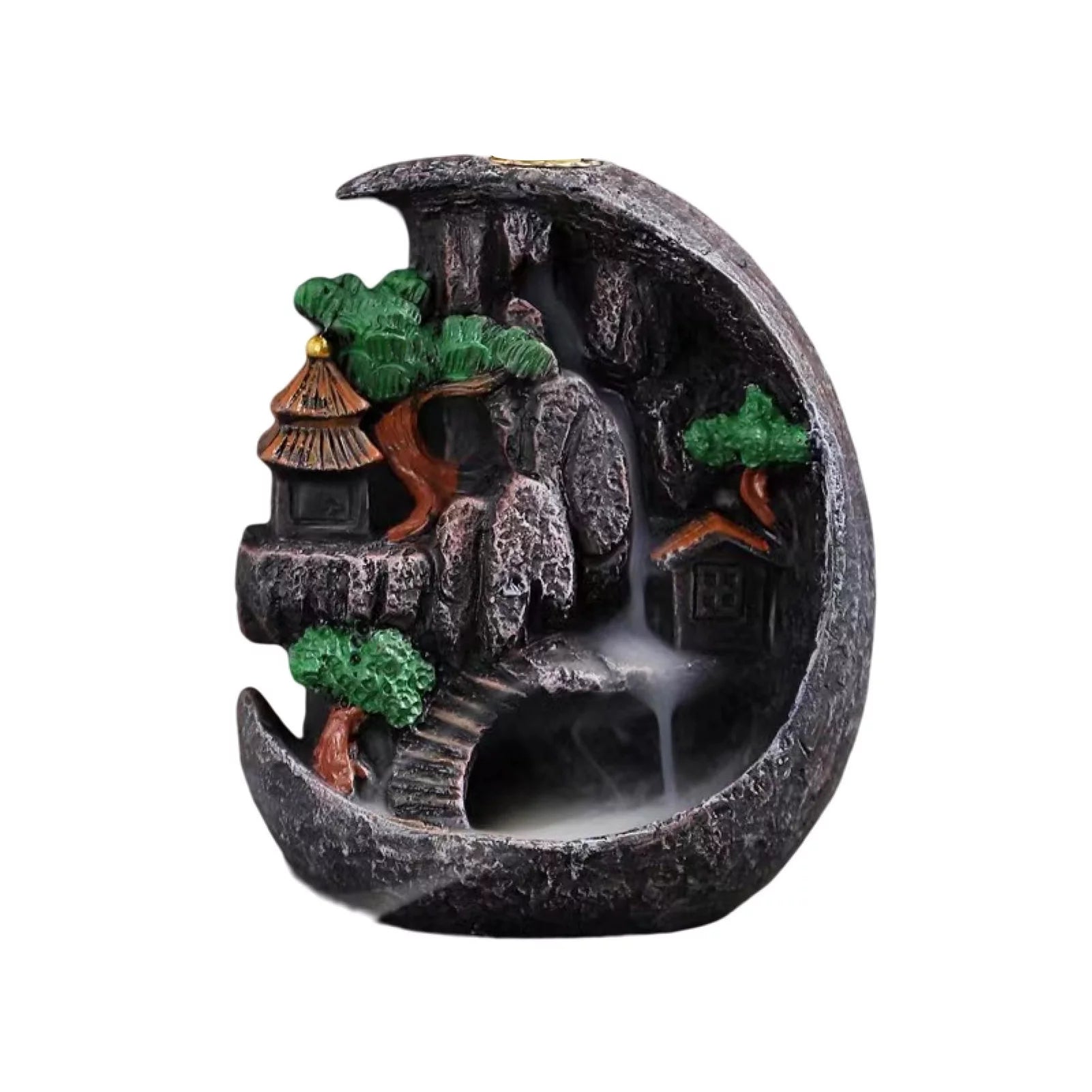 THS Mountain Waterfall Backflow Incense Burner Assorted Styles