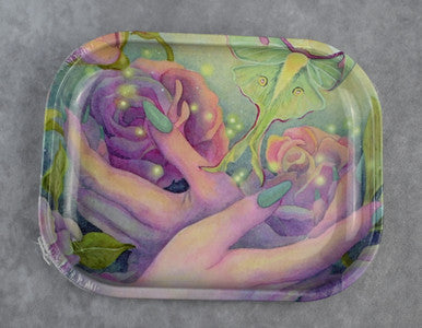 THS Premium Rolling Tray Handful Roses