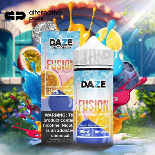 7 Daze Fusion Synthetic Nicotine E-Liquid 100ML 7 Daze