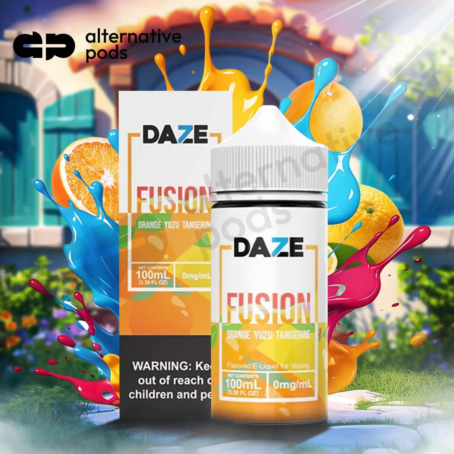 7 Daze Fusion Synthetic Nicotine E-Liquid 100ML 7 Daze
