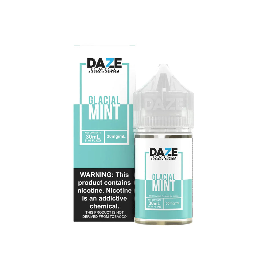 7 Daze Salt Series Synthetic Nicotine Salt E-Liquid 30ML Glacial Mint 