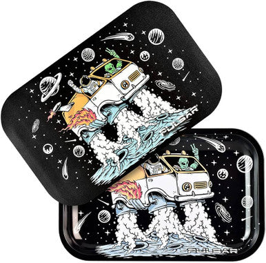 Pulsar Rolling Tray with Lid - Assorted