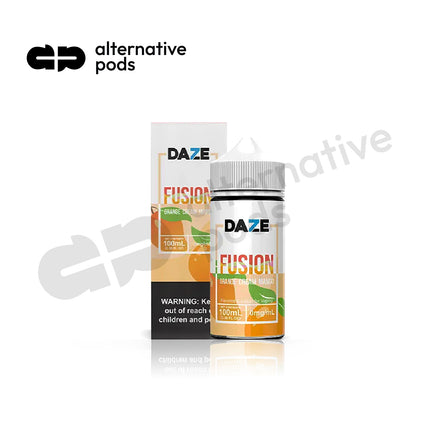 7 Daze Fusion Synthetic Nicotine E-Liquid 100ML - Online Vape Shop | Alternative pods | Affordable Vapor Store | Vape Disposables