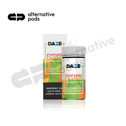 7 Daze Fusion Synthetic Nicotine E-Liquid 100ML - Online Vape Shop | Alternative pods | Affordable Vapor Store | Vape Disposables