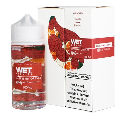 Wet Liquids E-Liquid 100ML Raspberry Orange