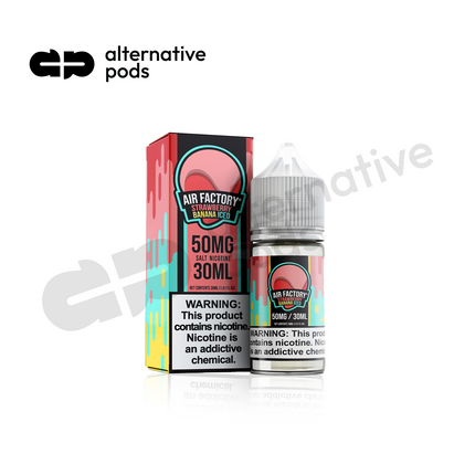 AIR FACTORY Synthetic Nicotine Salt E-Liquid 30ML - Online Vape Shop | Alternative pods | Affordable Vapor Store | Vape Disposables