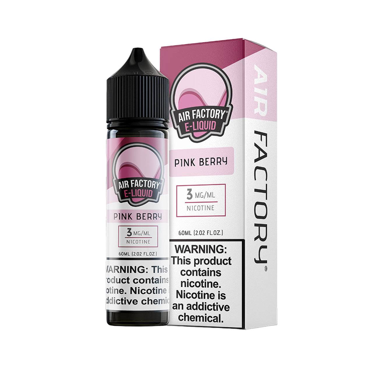 AIR FACTORY E-Liquid 60ML Pink Berry 