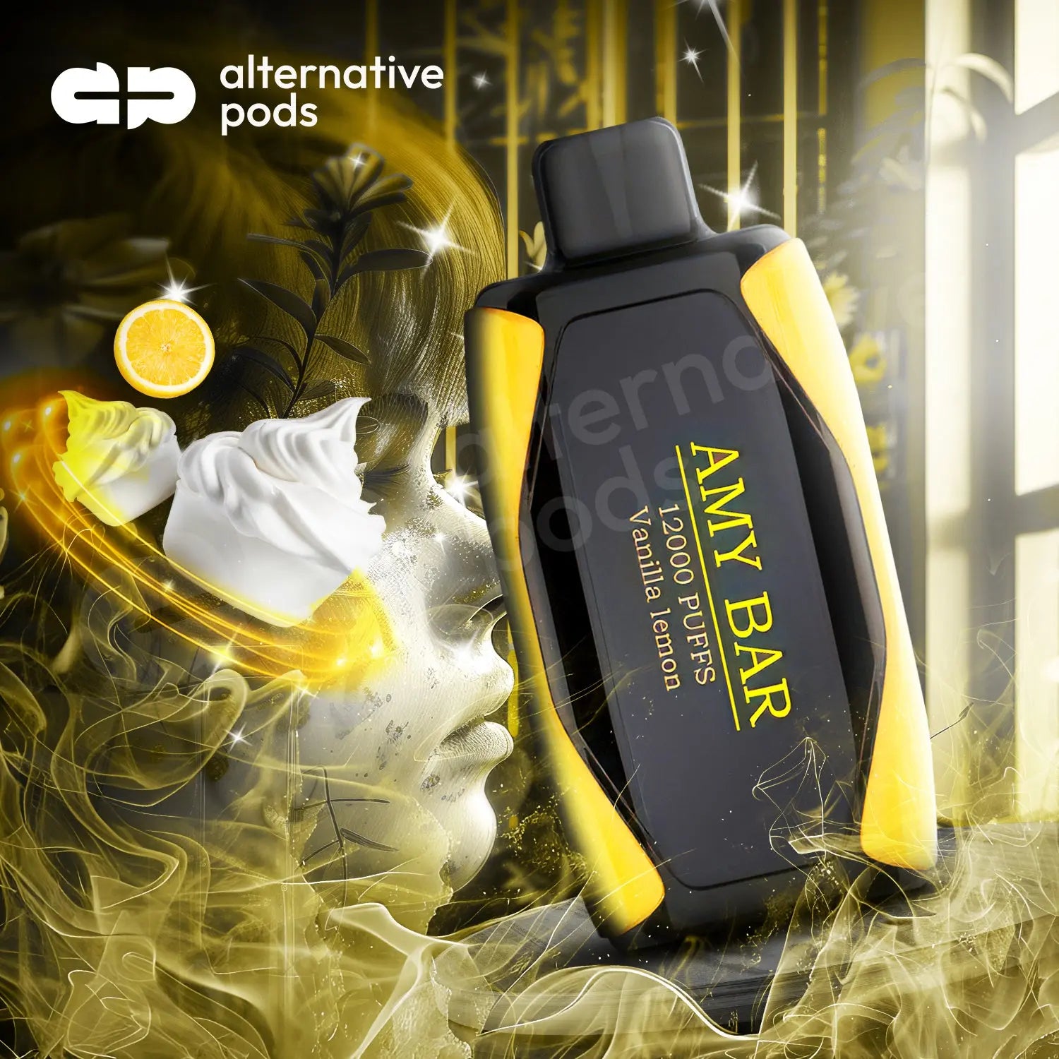 AMY BAR 12000 Disposable - Vanilla Lemon 