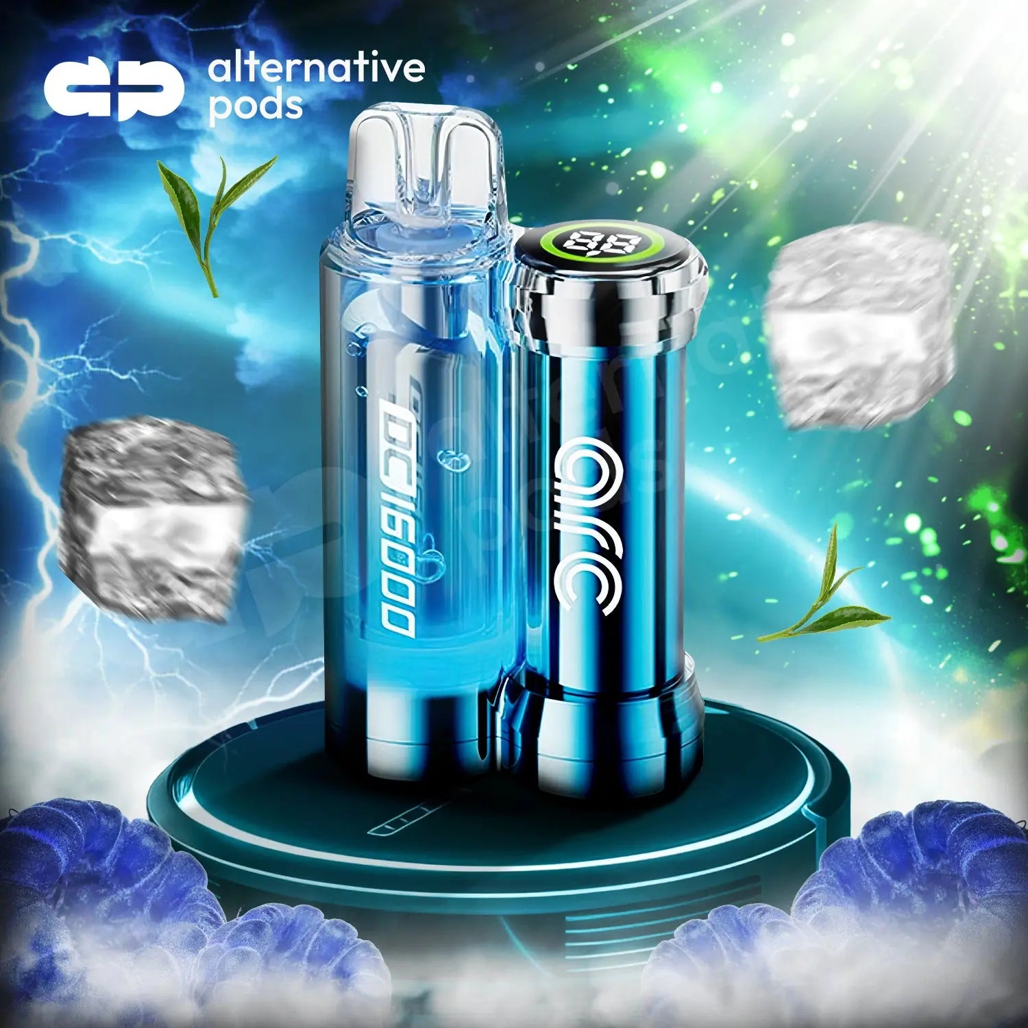 ARC DC 16000 Disposable - Blue Razz Ice 
