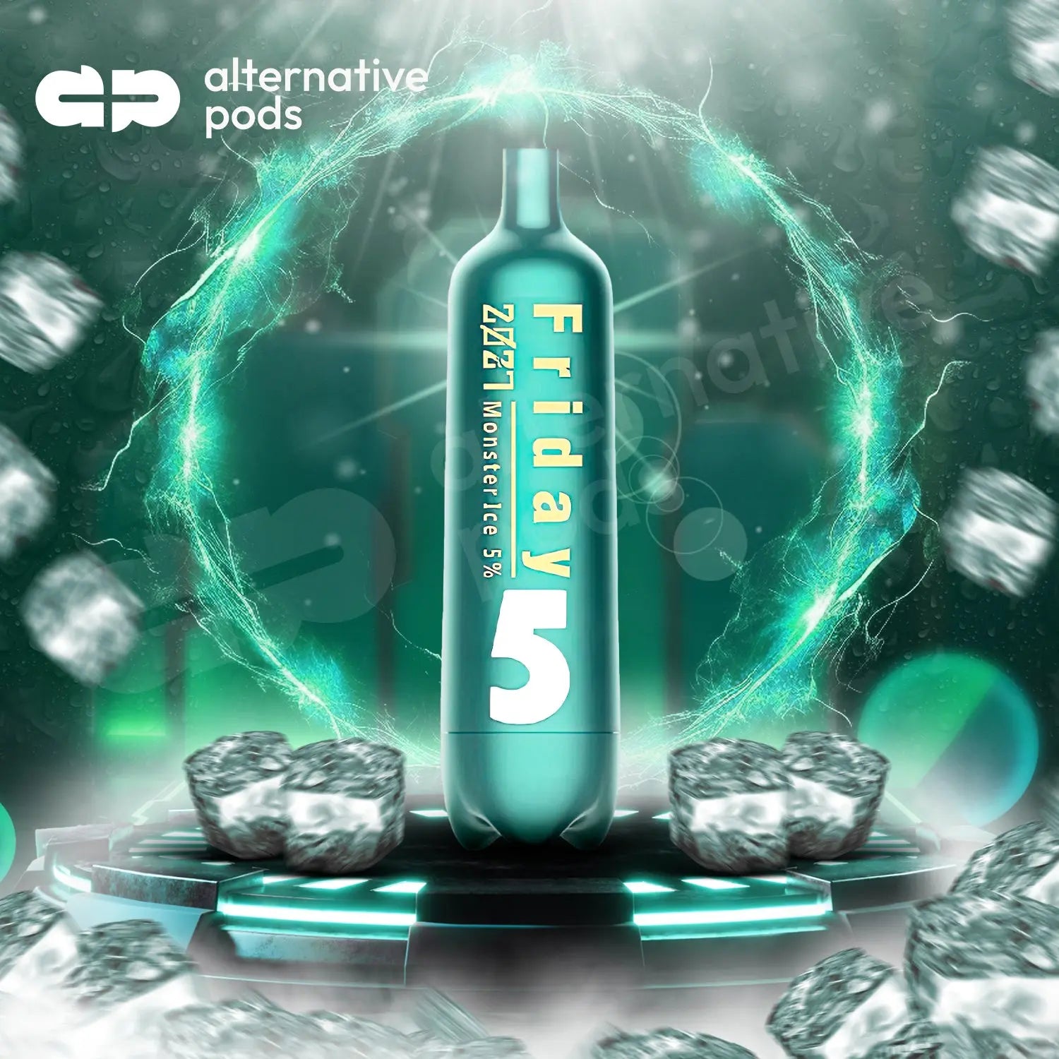 Air Bar 2027 Date Disposable Vape - Monster Ice 